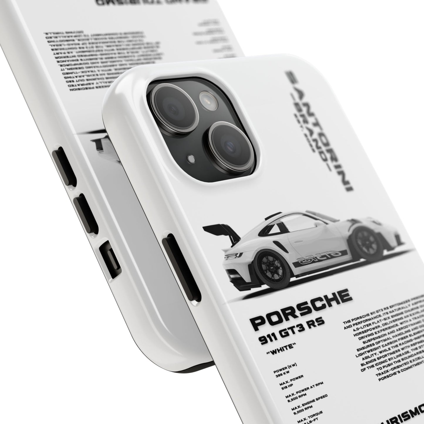 "GT3 RS" White Case