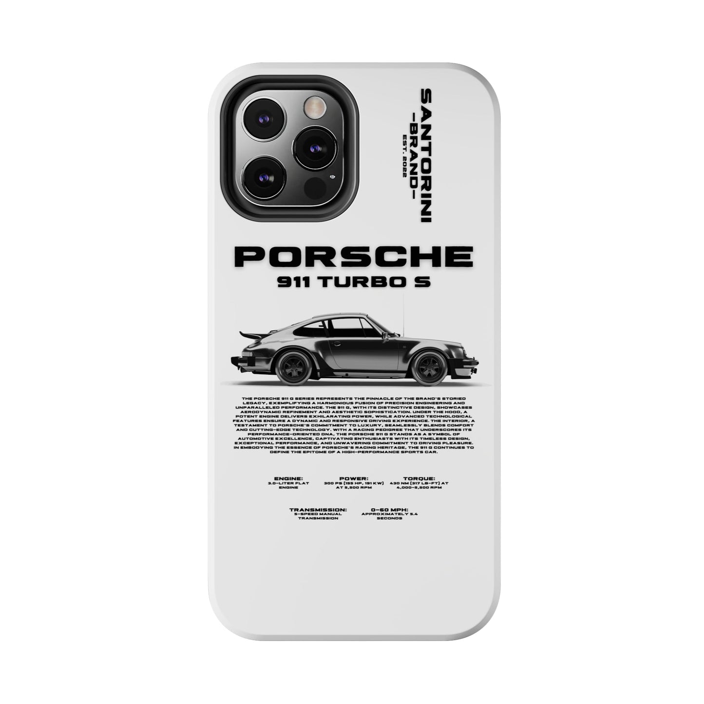 "911 Turbo" White Case