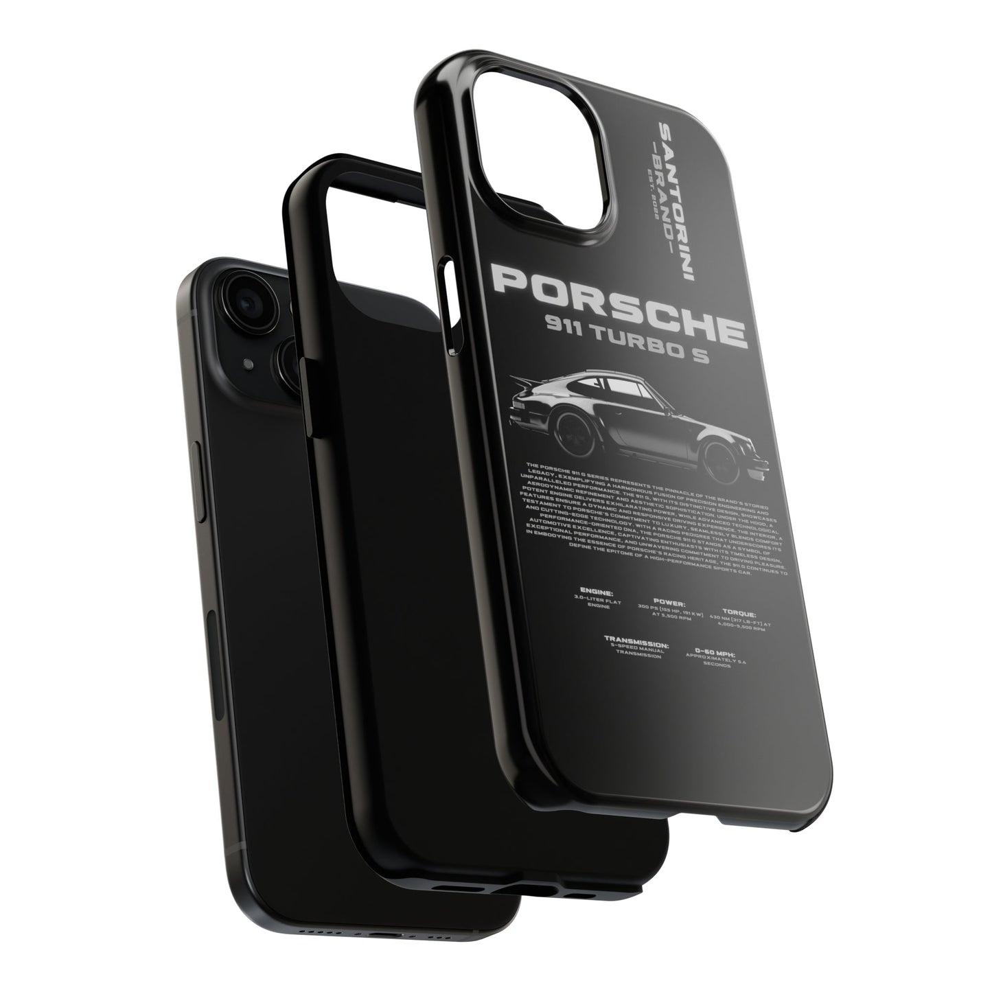 "911 Turbo" Black Case