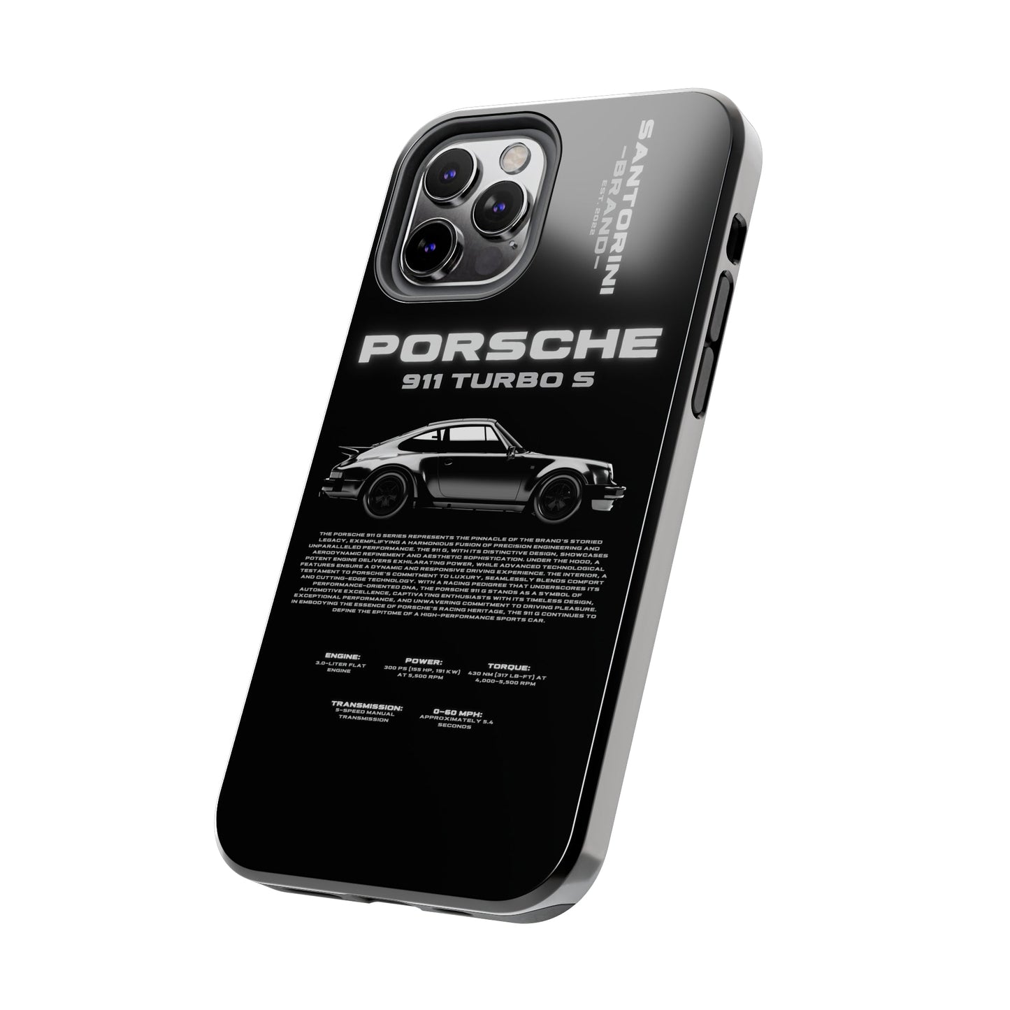 "911 Turbo" Black Case