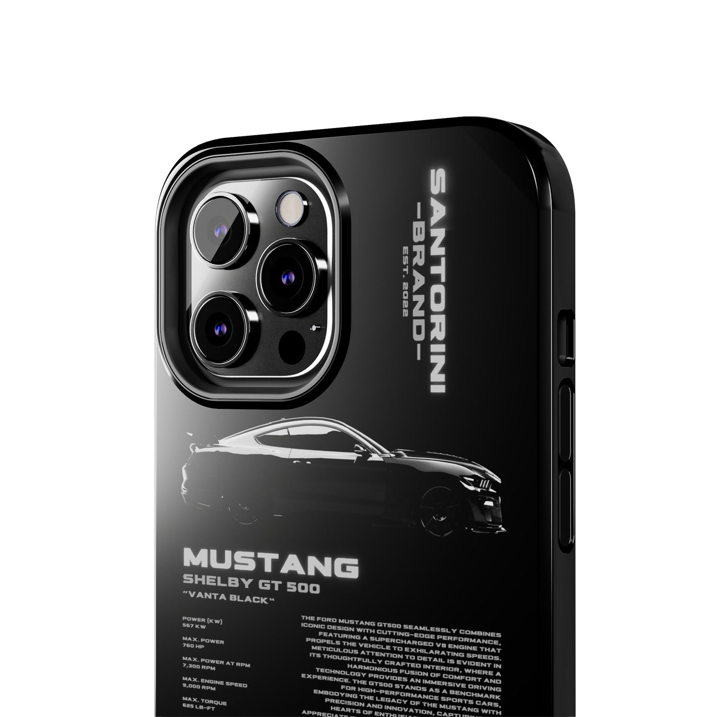 "Mustang" Black Case