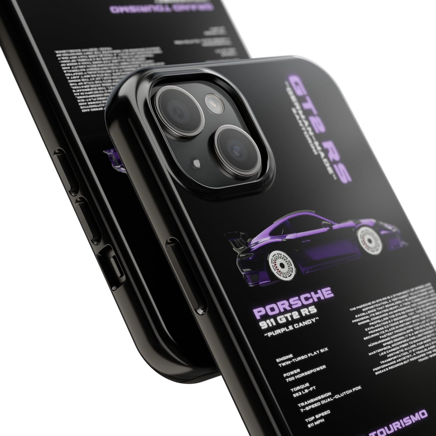 "Porsche 911" Black Case