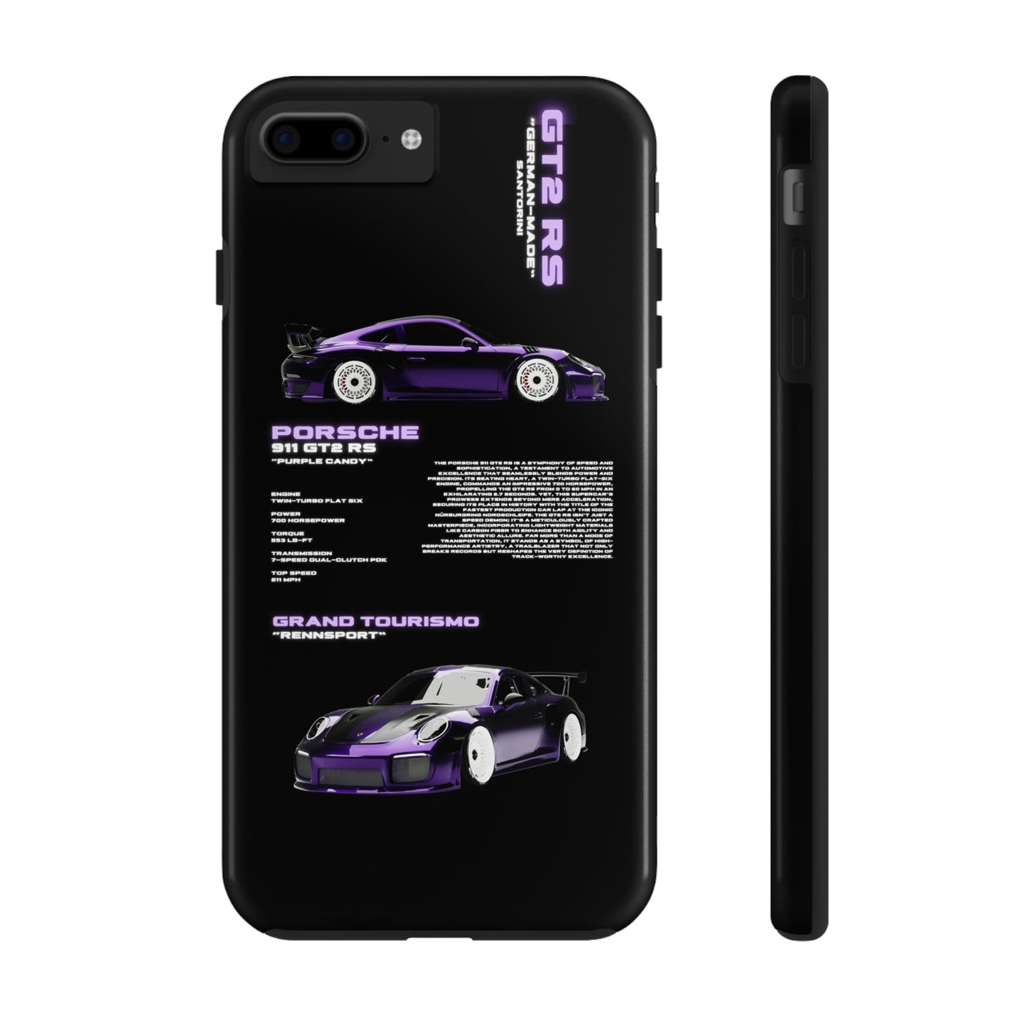 "Porsche 911" Black Case