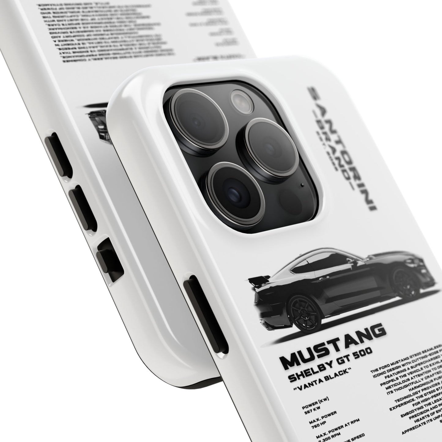 "Mustang" White Case