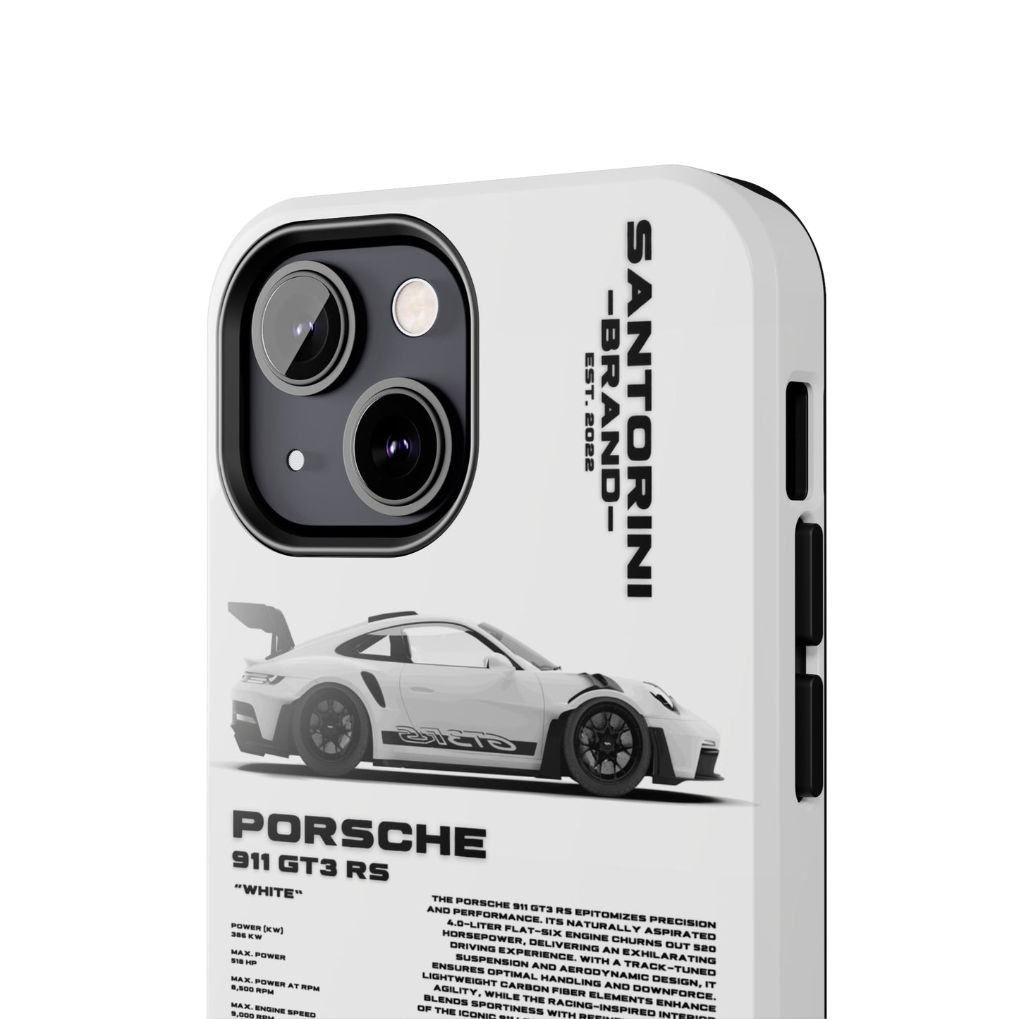 "GT3 RS" White Case