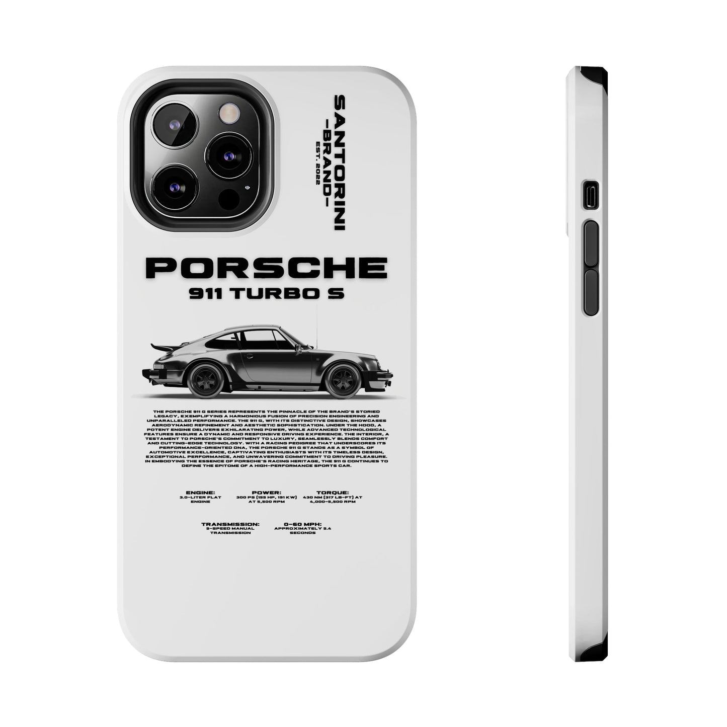 "911 Turbo" White Case
