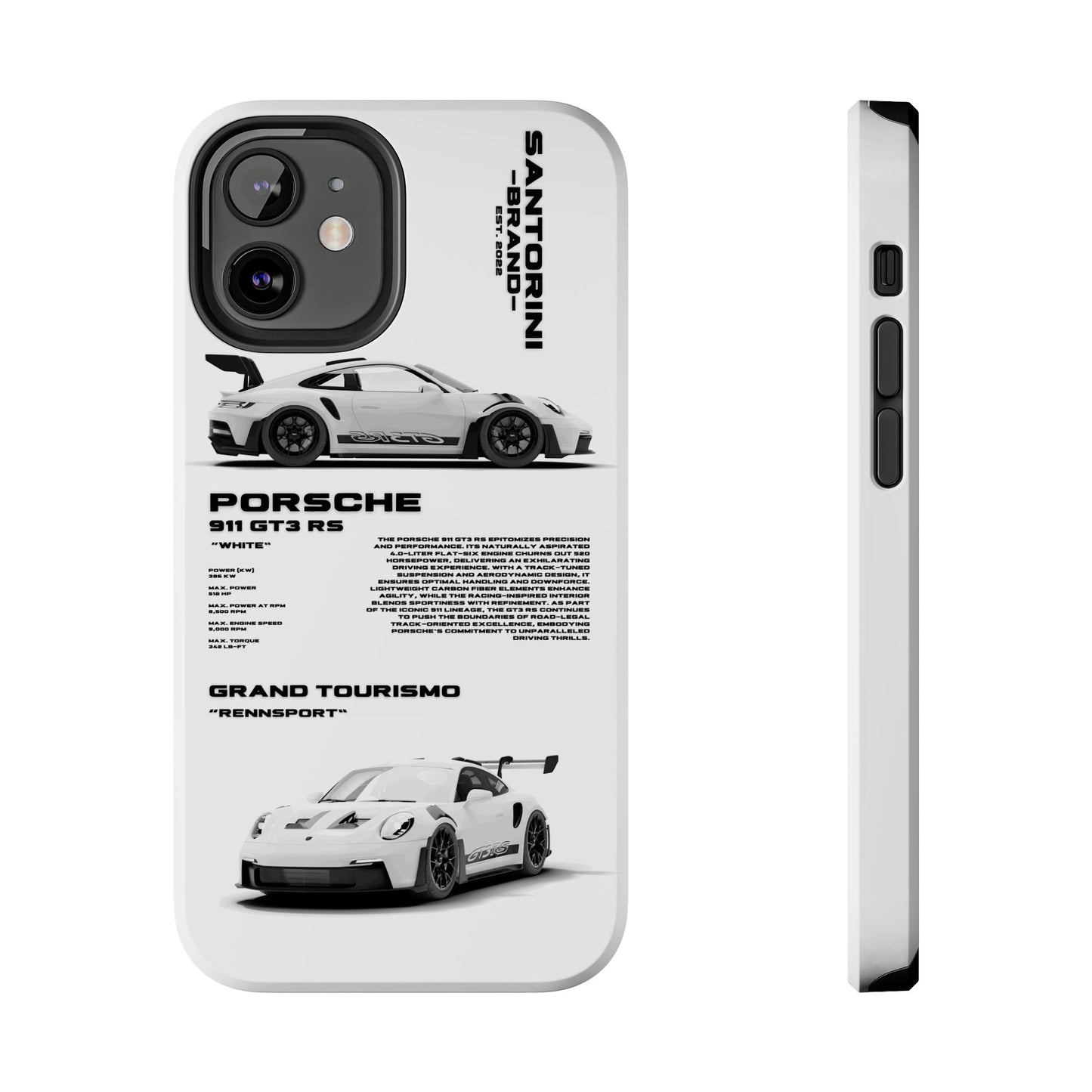 "GT3 RS" White Case