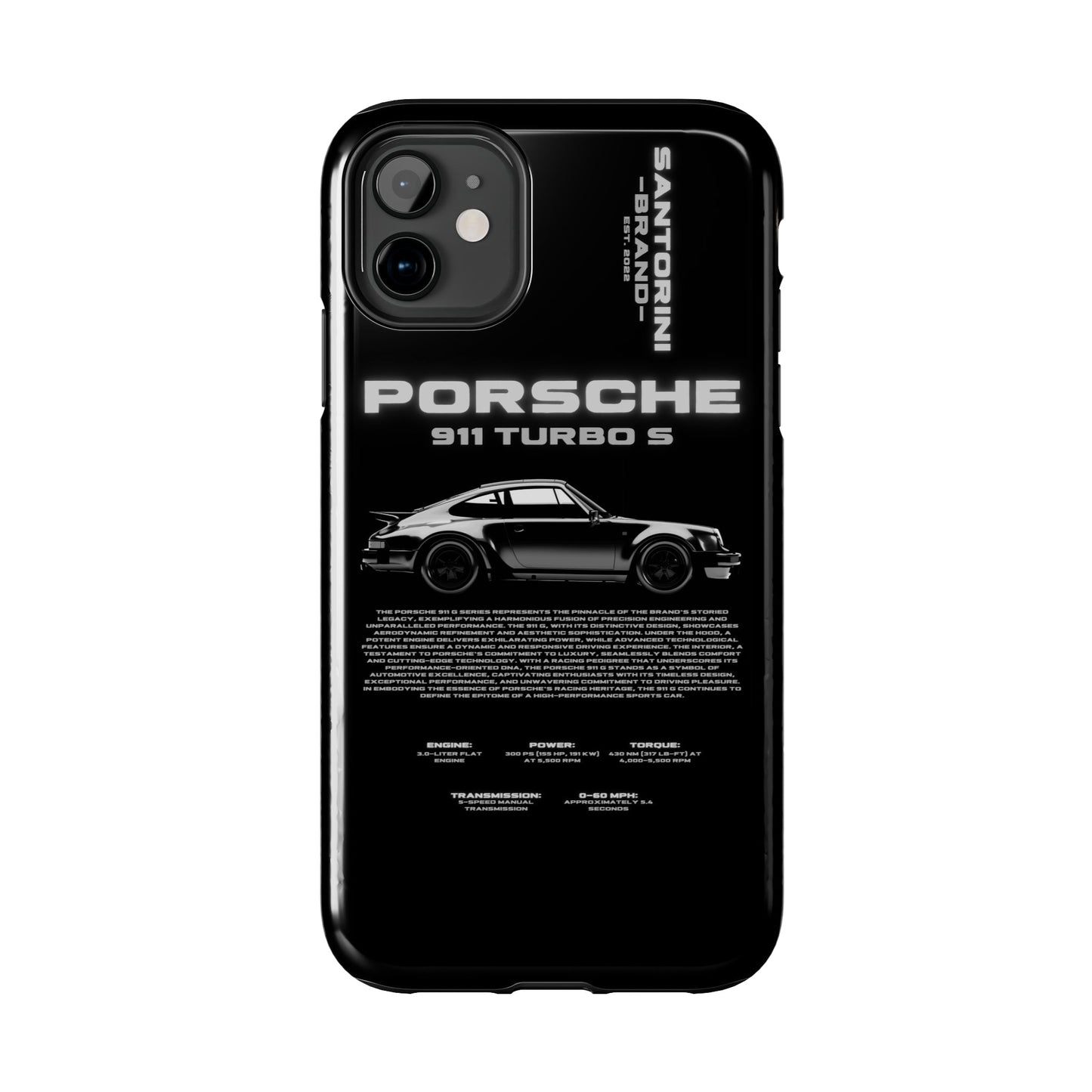 "911 Turbo" Black Case