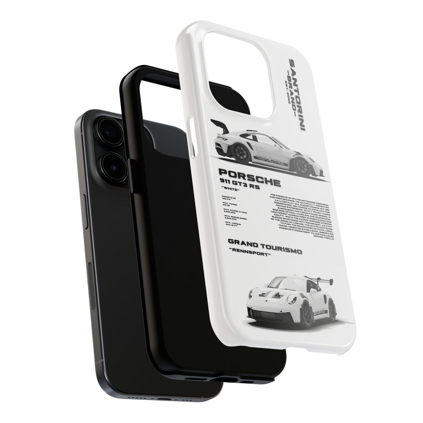 "GT3 RS" White Case