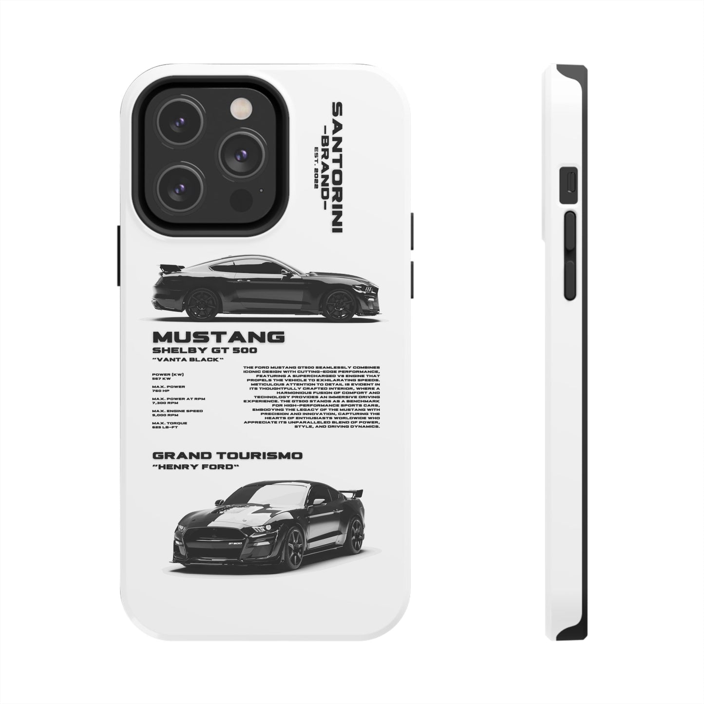 "Mustang" White Case