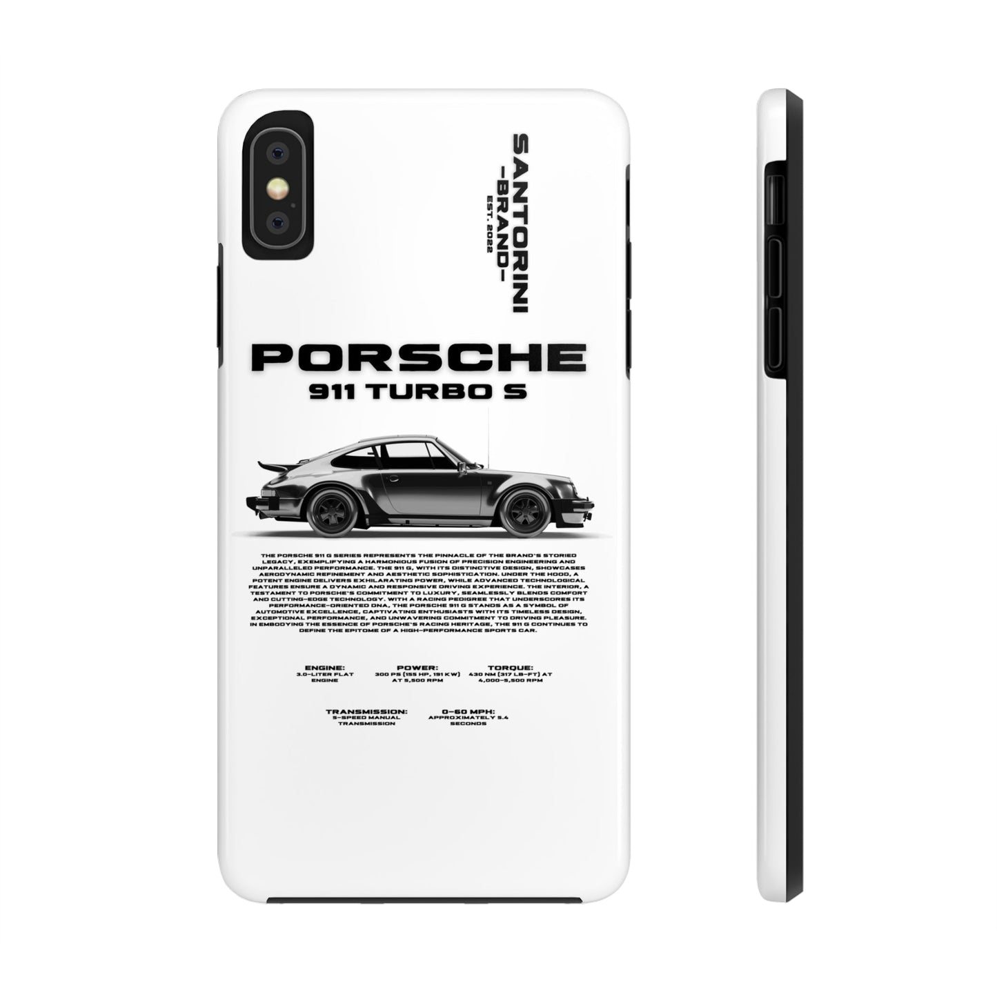 "911 Turbo" White Case