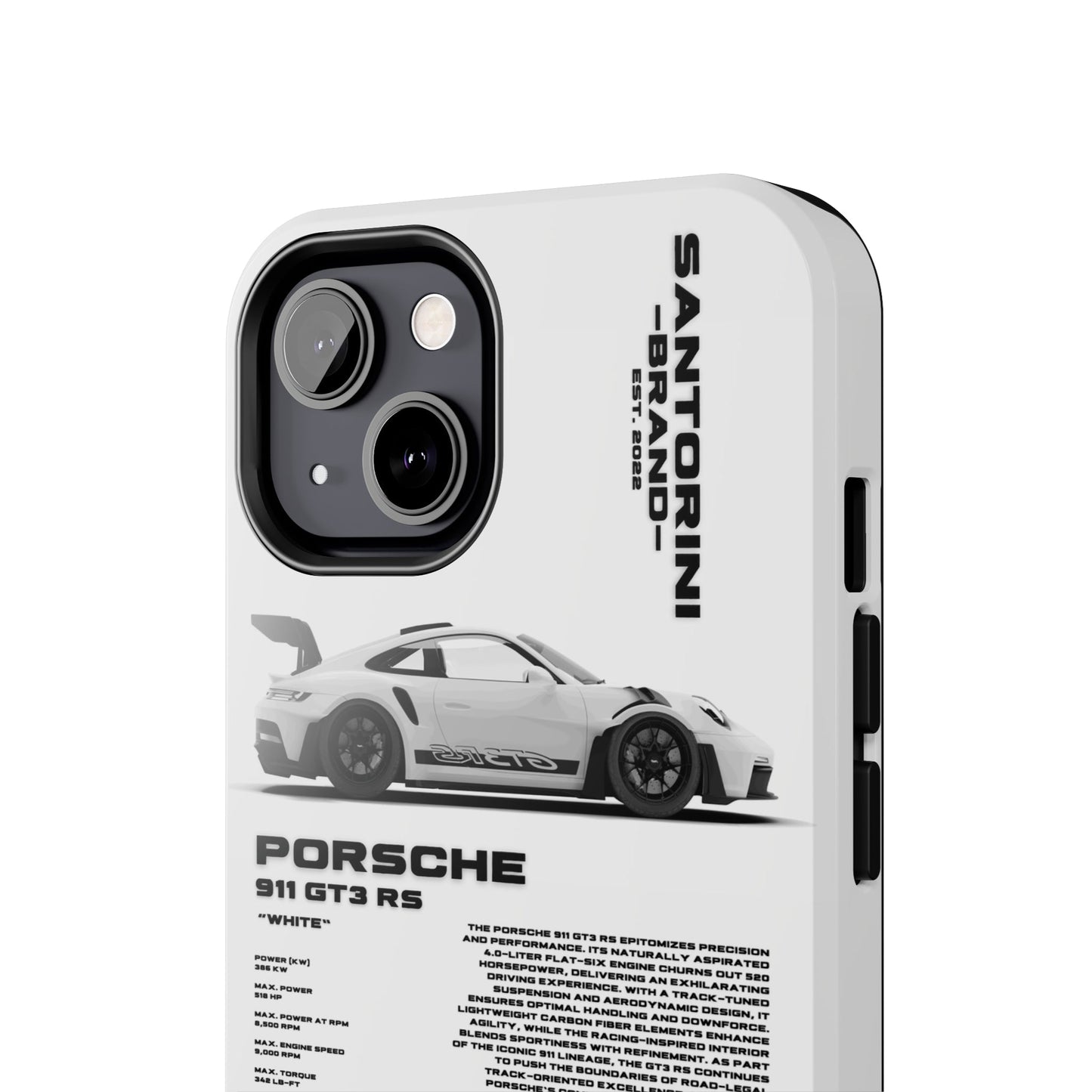"GT3 RS" White Case