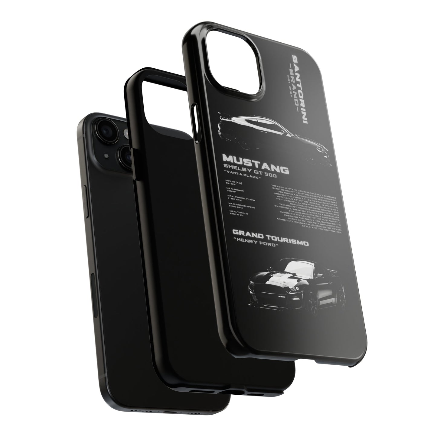 "Mustang" Black Case