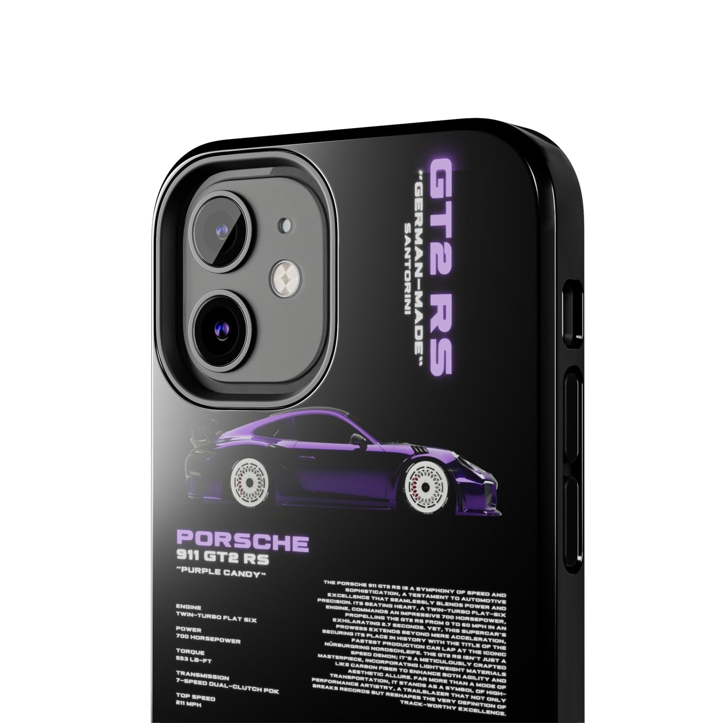"Porsche 911" Black Case