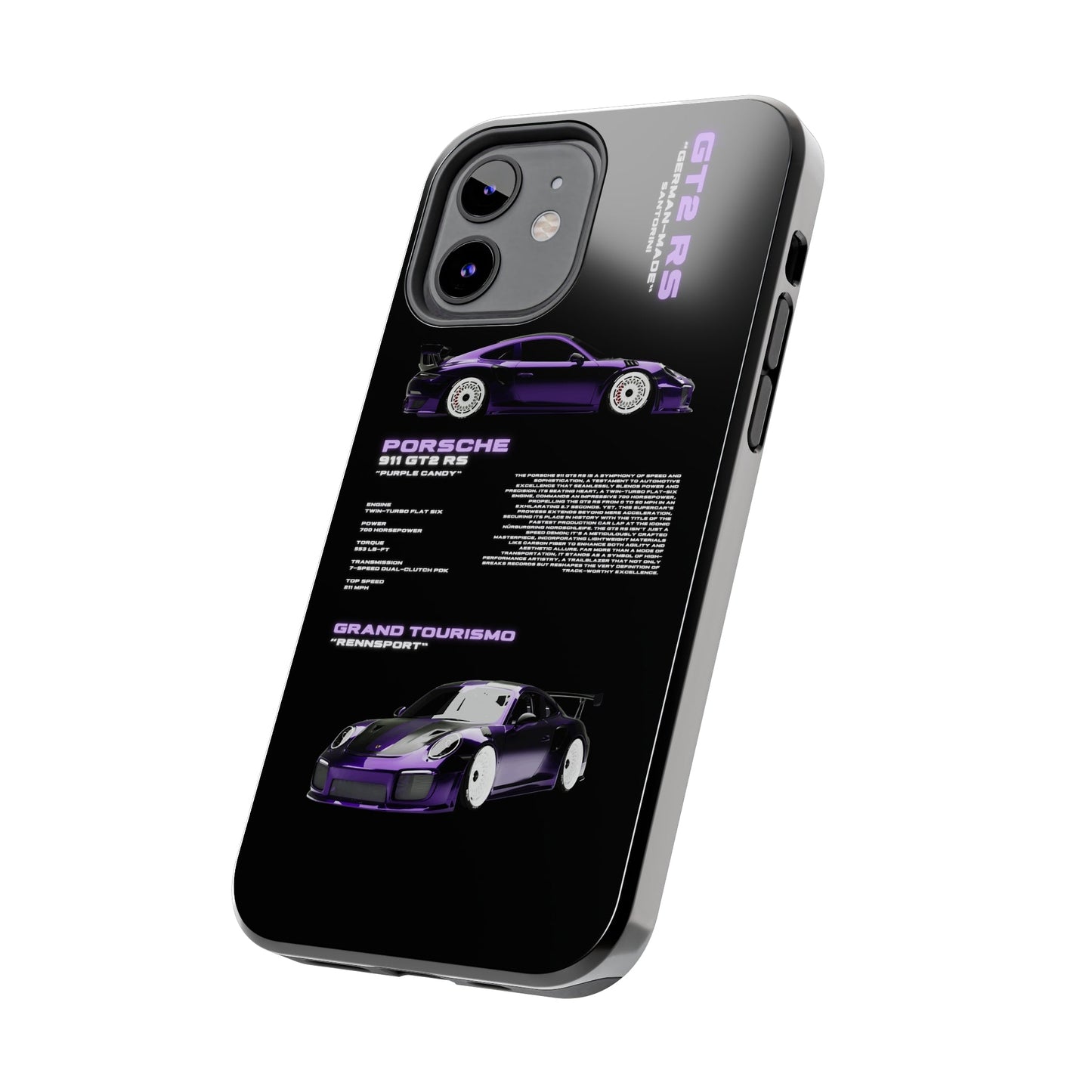 "Porsche 911" Black Case