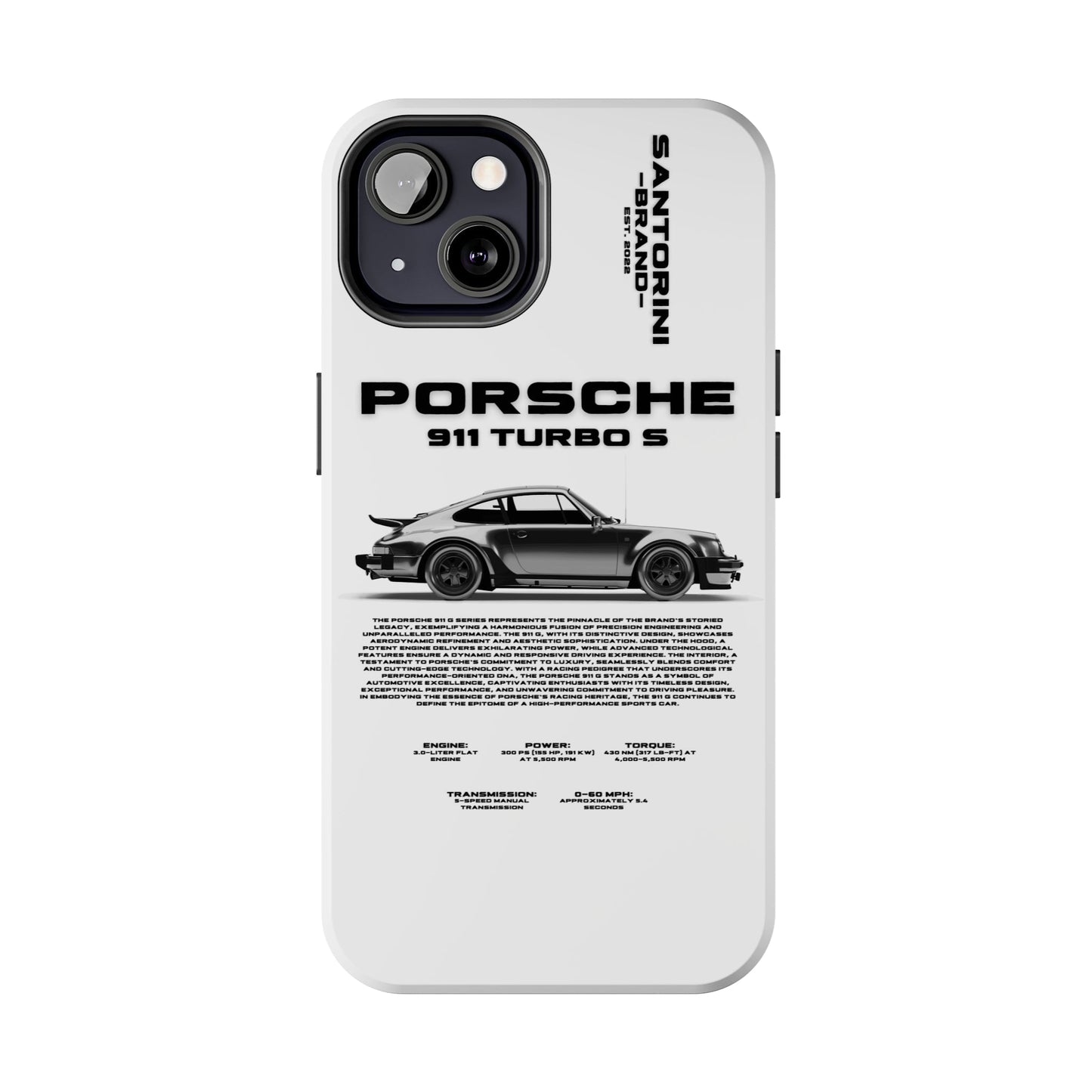 "911 Turbo" White Case