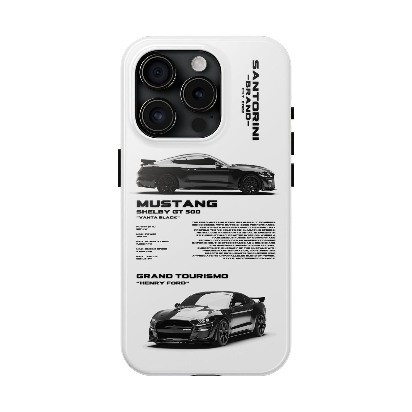 "Mustang" White Case