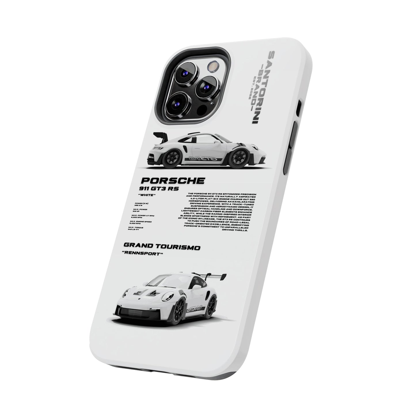 "GT3 RS" White Case