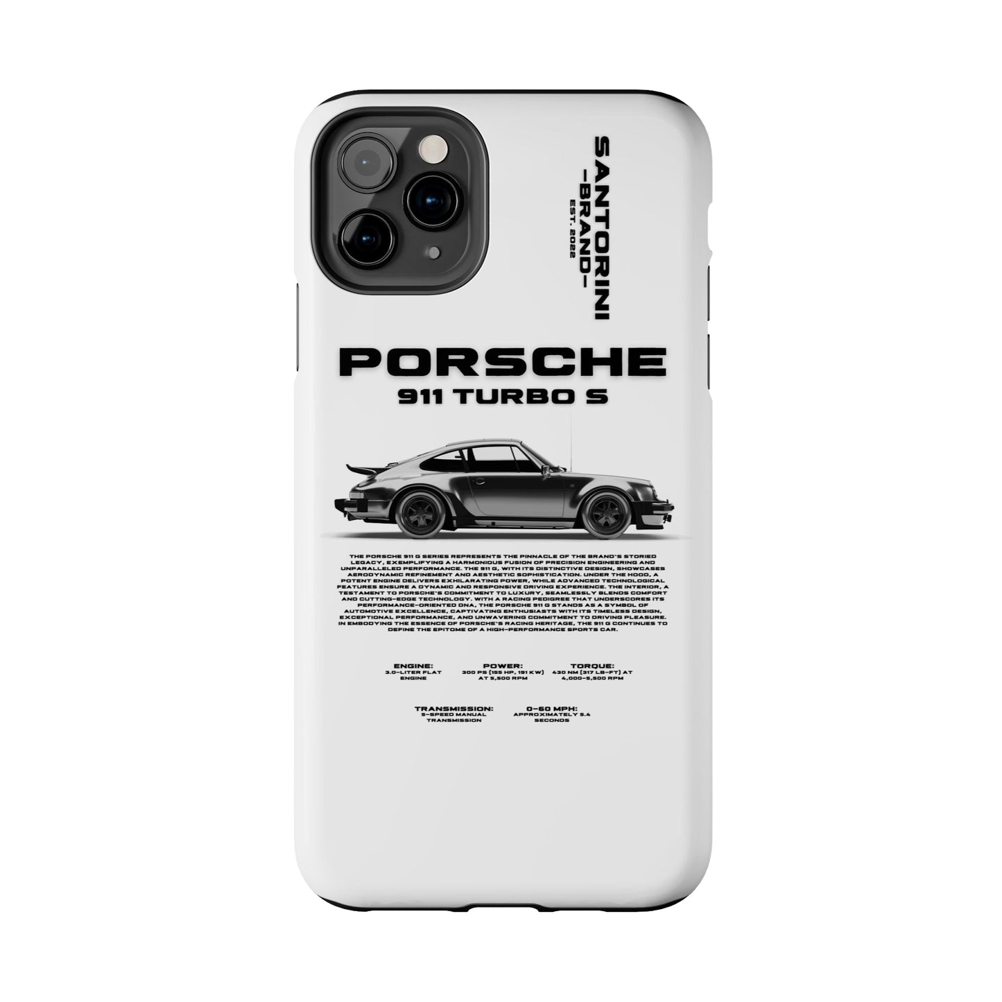 "911 Turbo" White Case