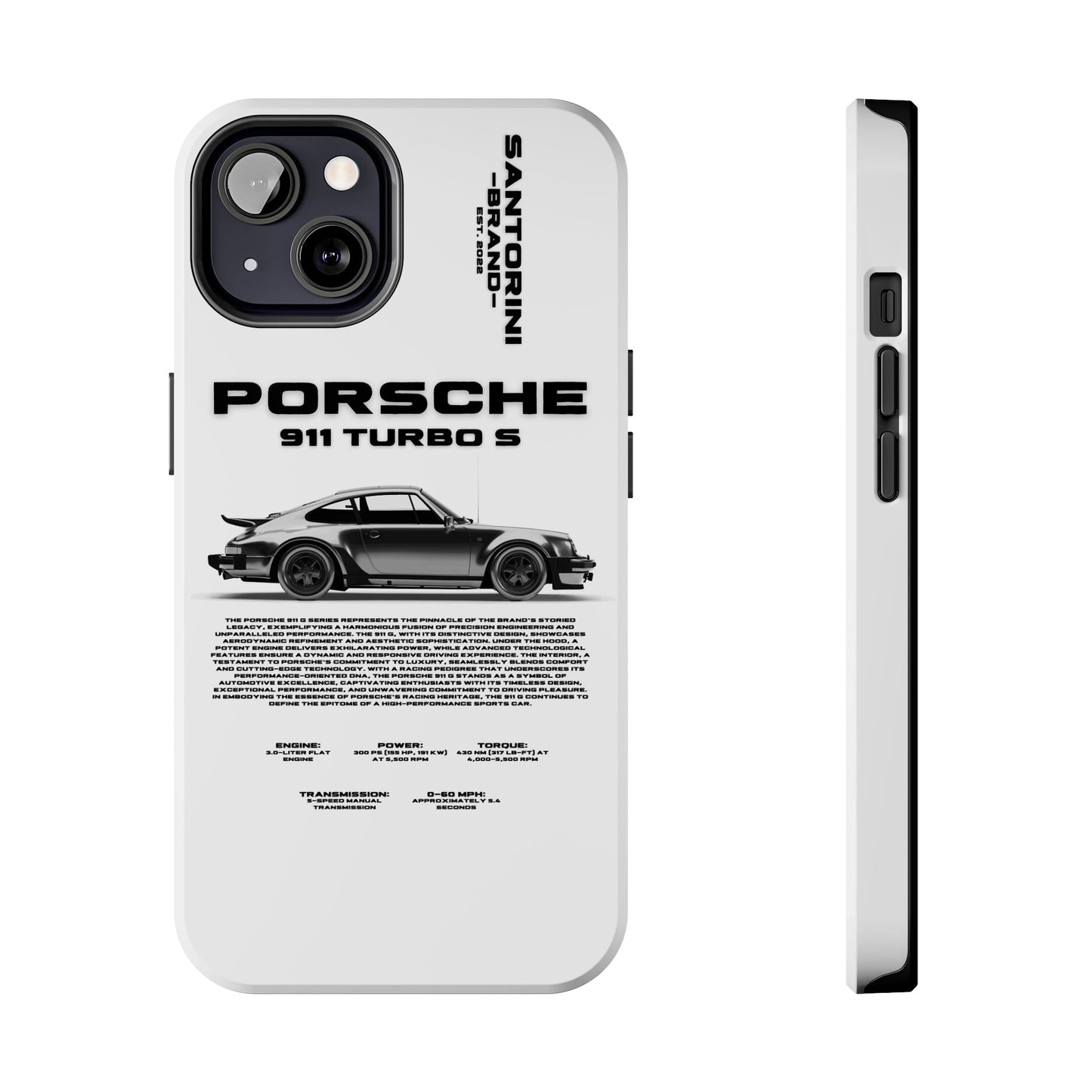 "911 Turbo" White Case