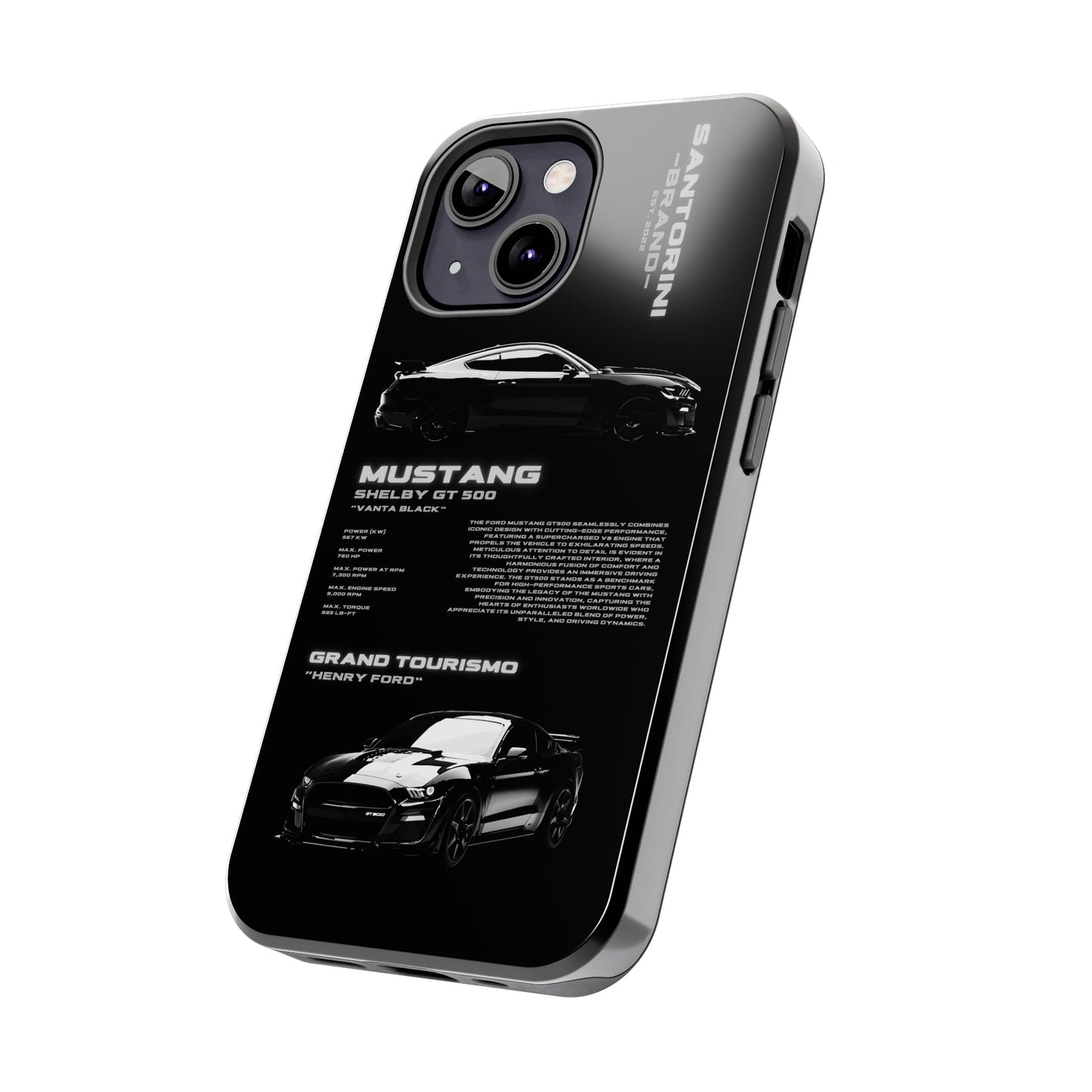 "Mustang" Black Case