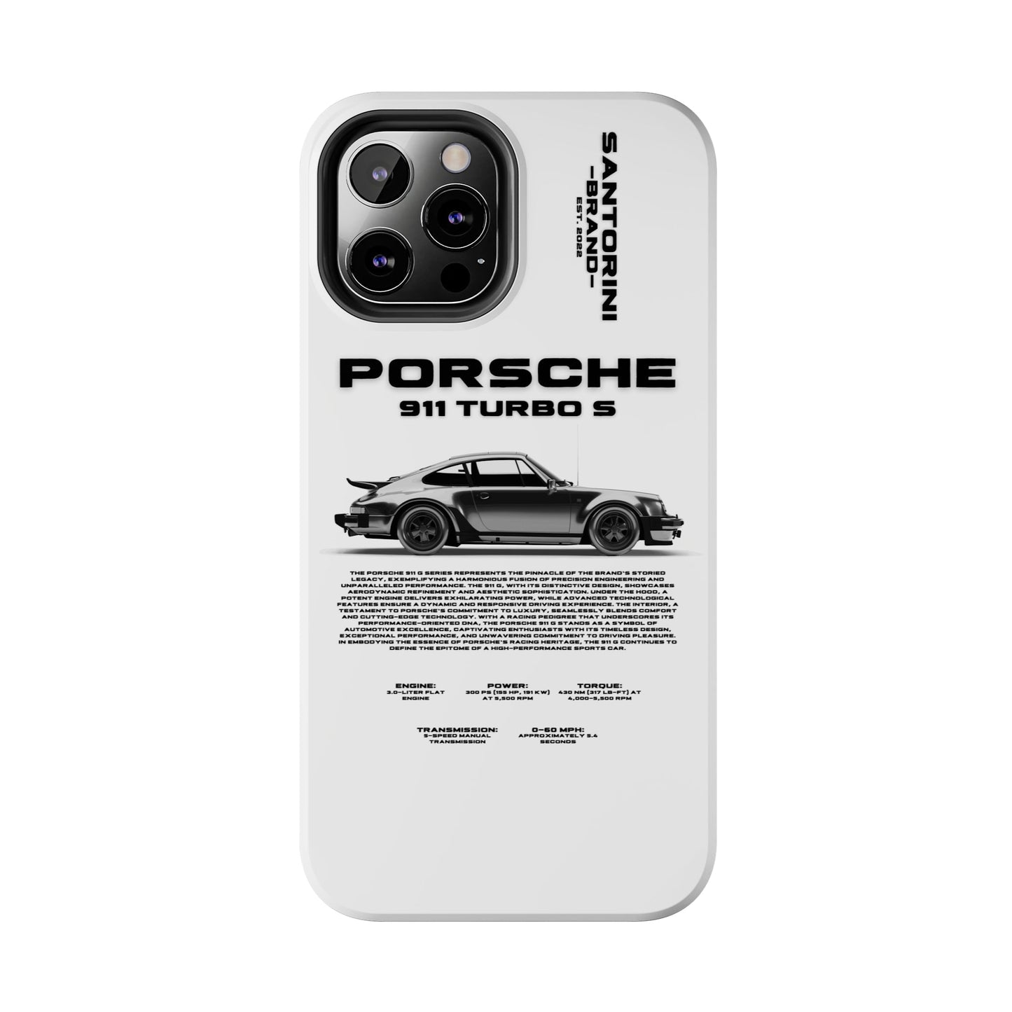 "911 Turbo" White Case