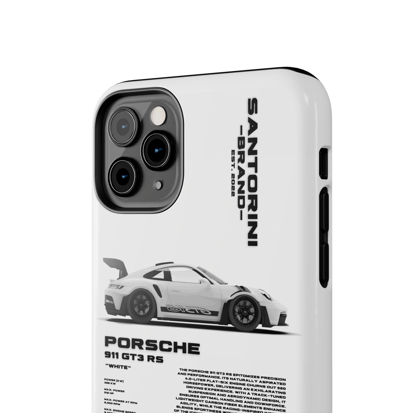 "GT3 RS" White Case
