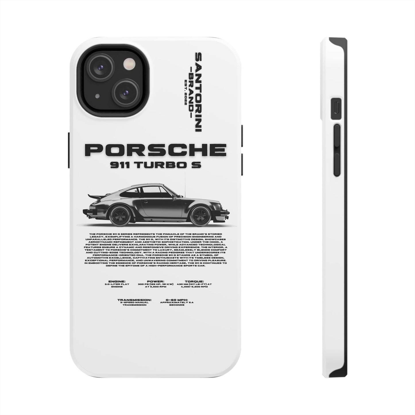 "911 Turbo" White Case