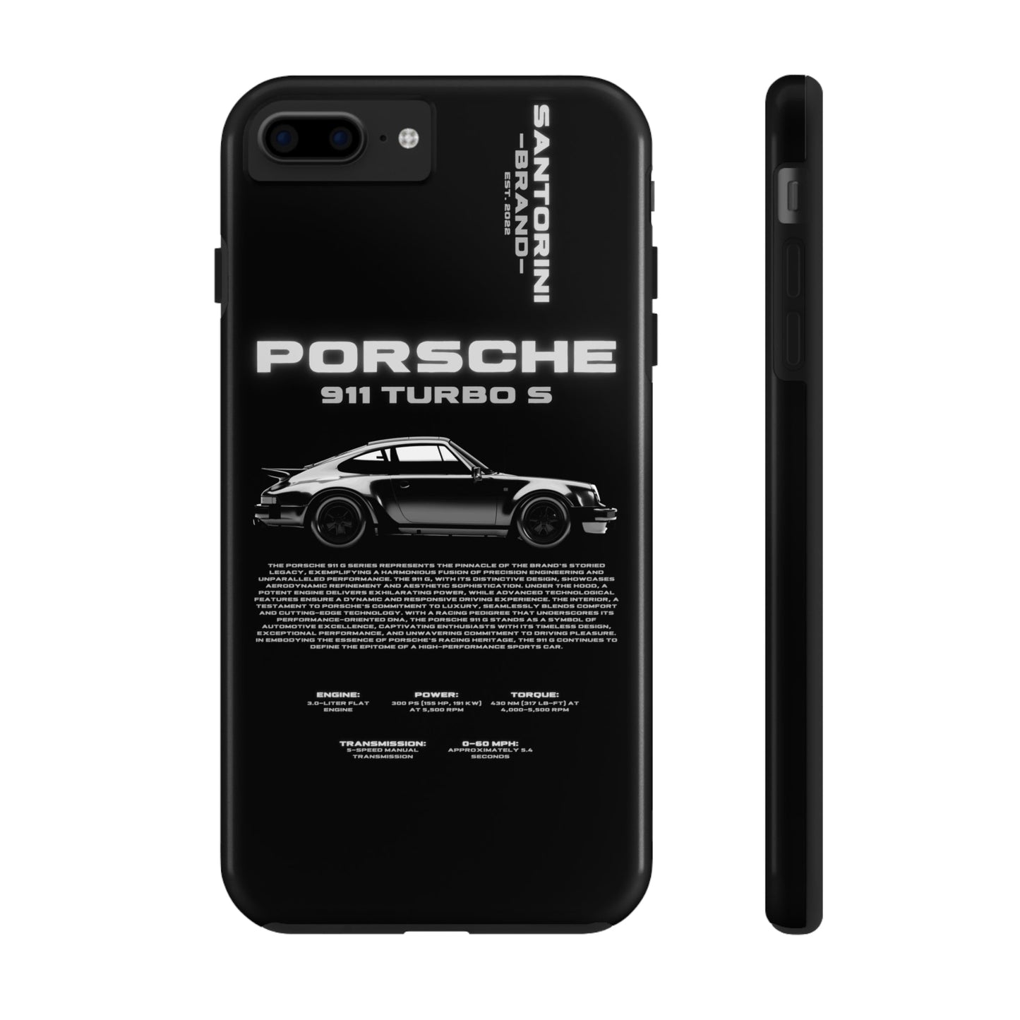 "911 Turbo" Black Case