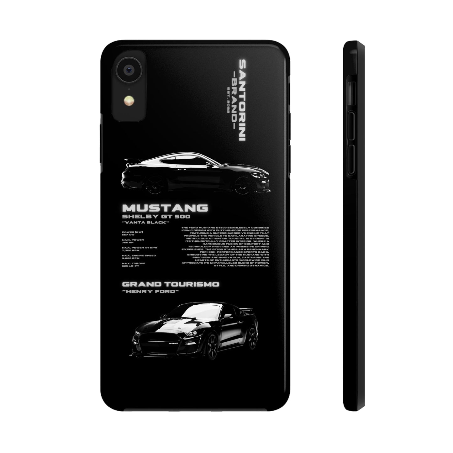"Mustang" Black Case
