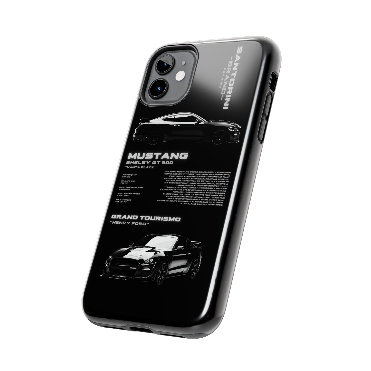 "Mustang" Black Case