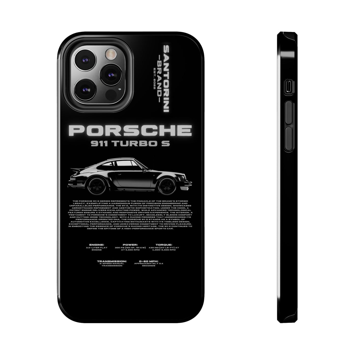 "911 Turbo" Black Case