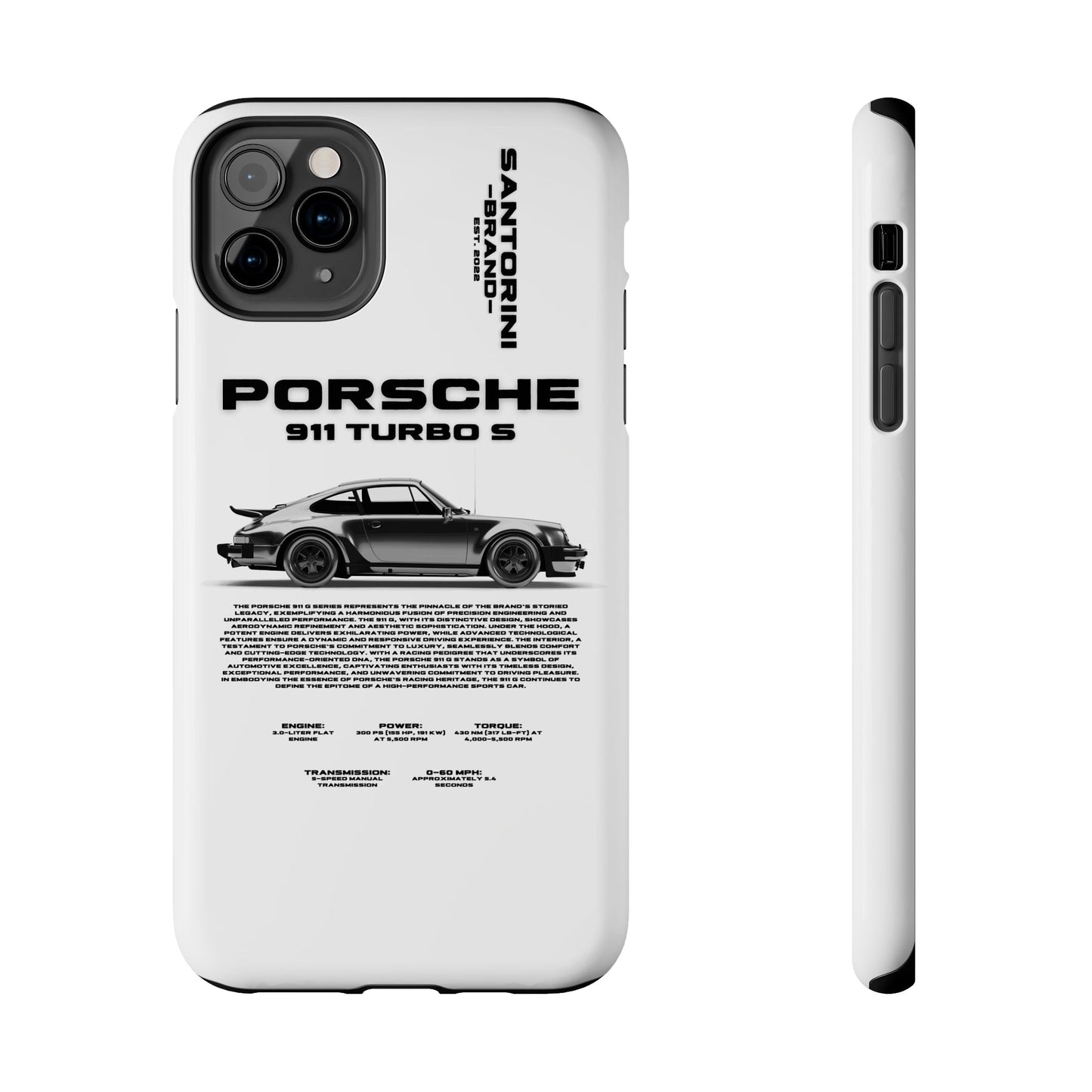 "911 Turbo" White Case