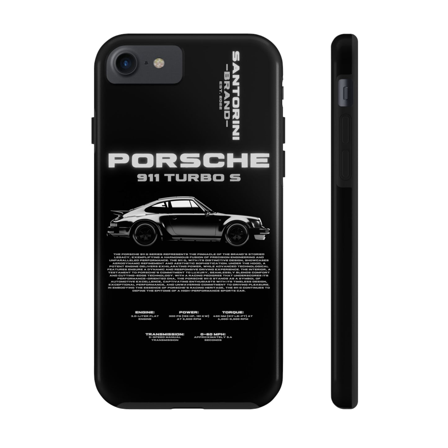 "911 Turbo" Black Case