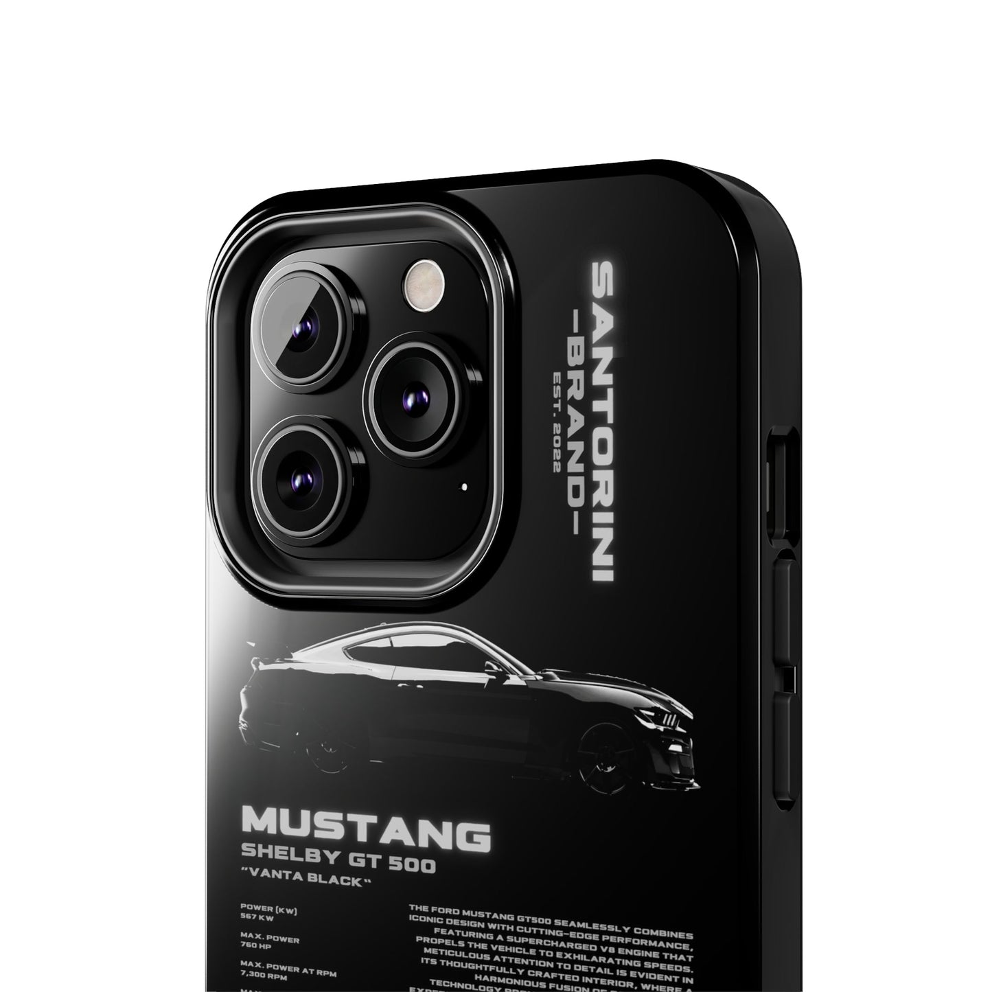 "Mustang" Black Case