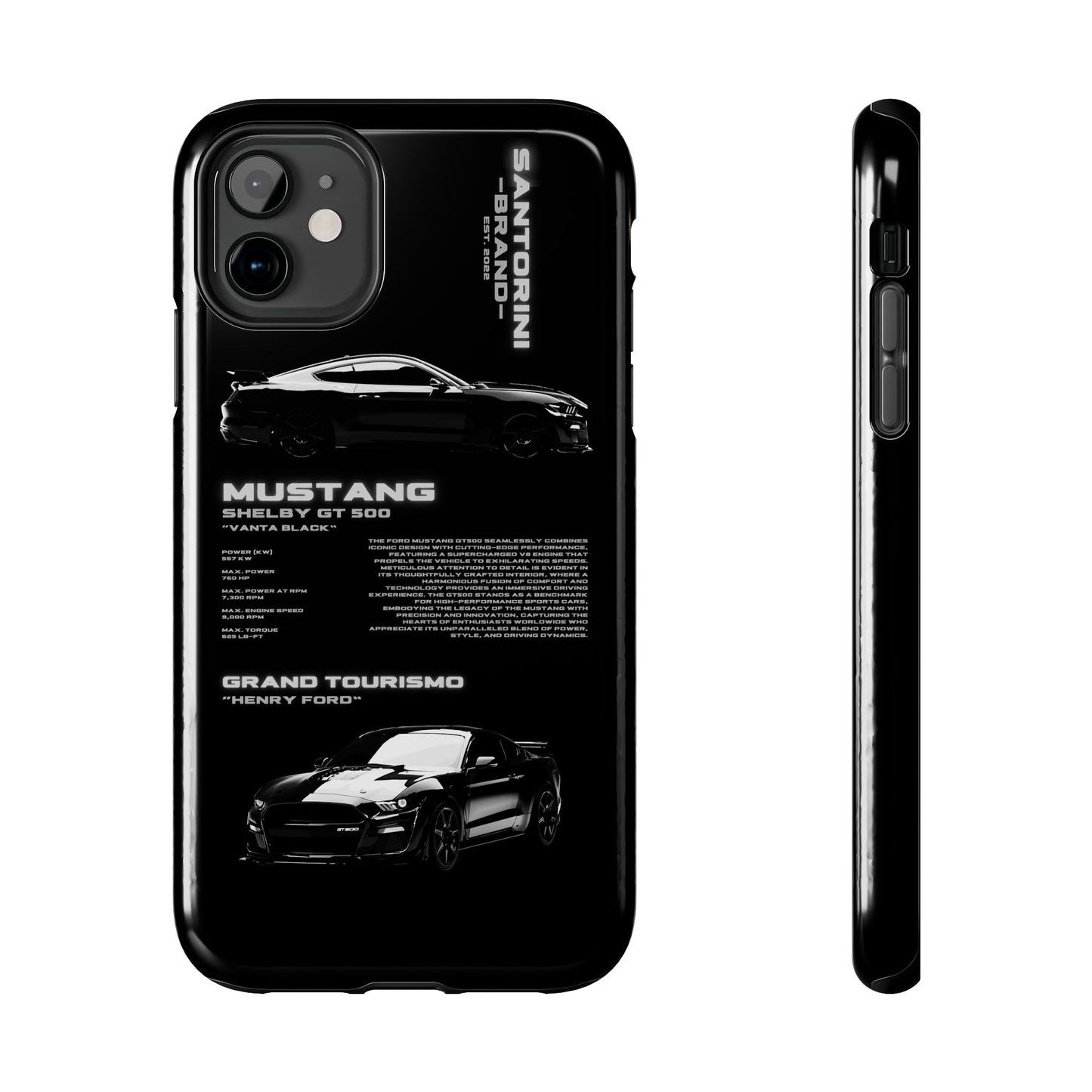 "Mustang" Black Case