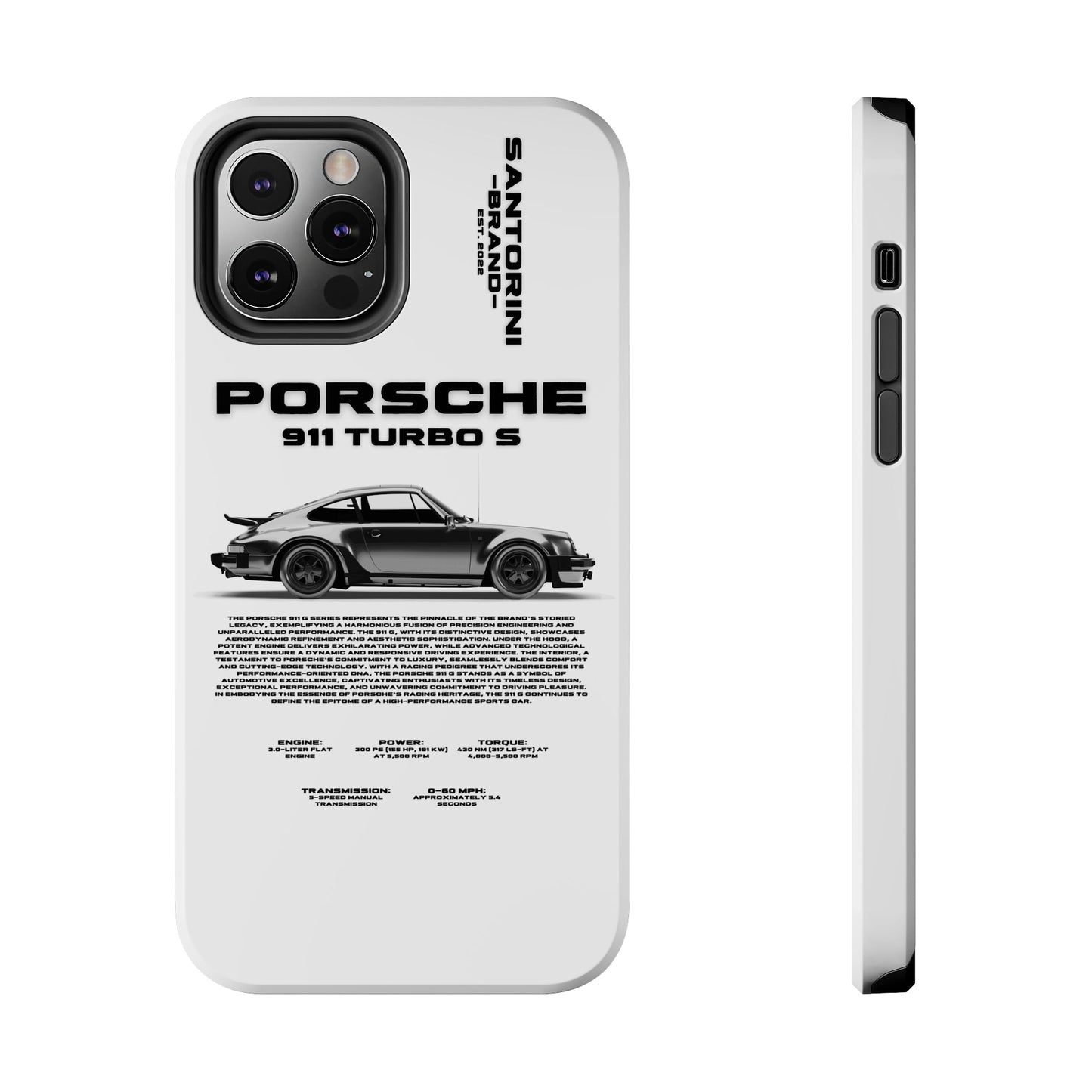 "911 Turbo" White Case