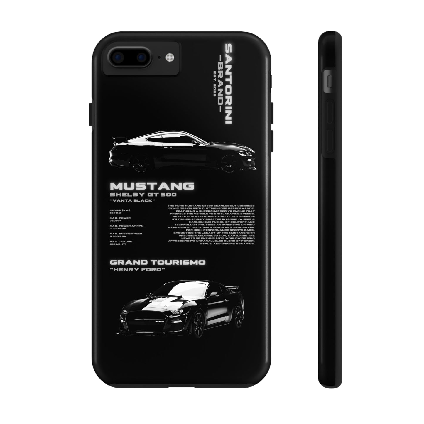 "Mustang" Black Case