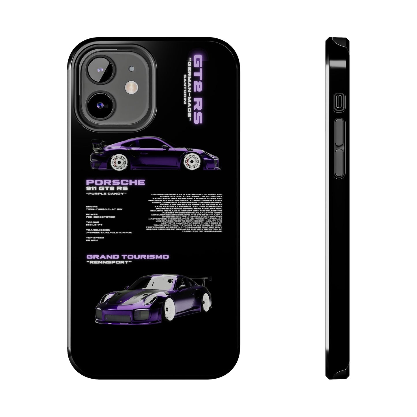 "Porsche 911" Black Case