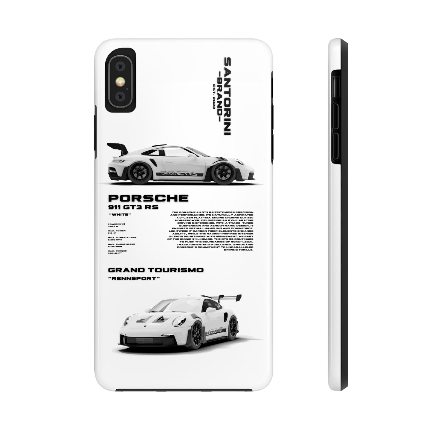 "GT3 RS" White Case