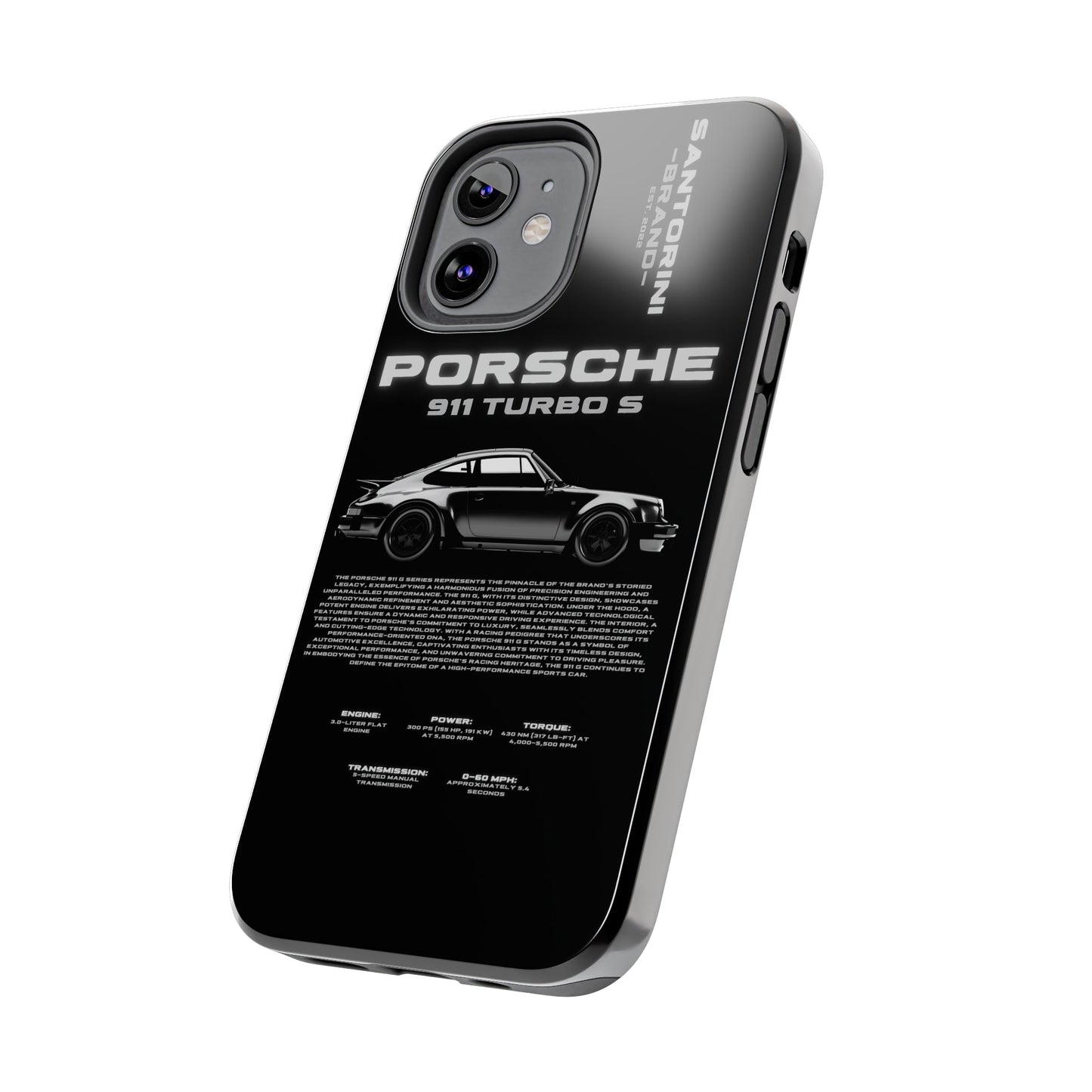"911 Turbo" Black Case