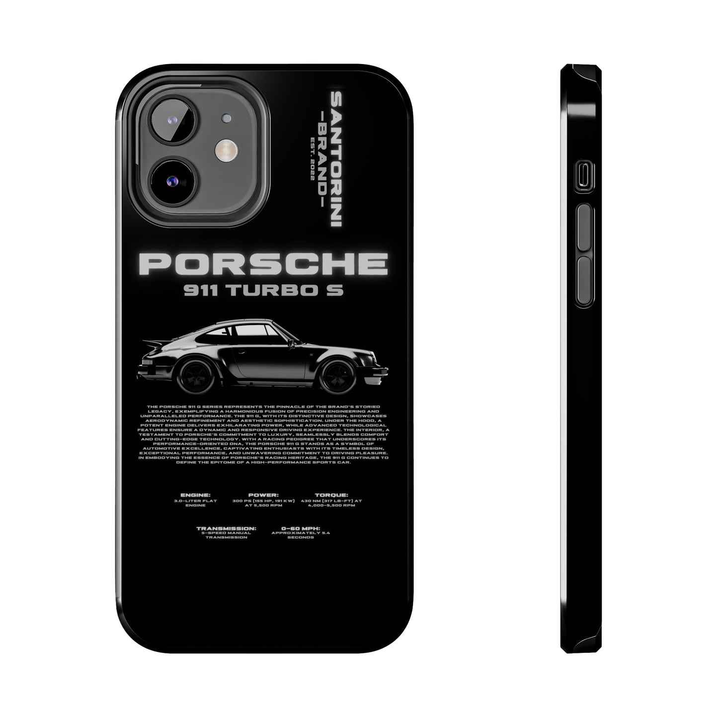 "911 Turbo" Black Case