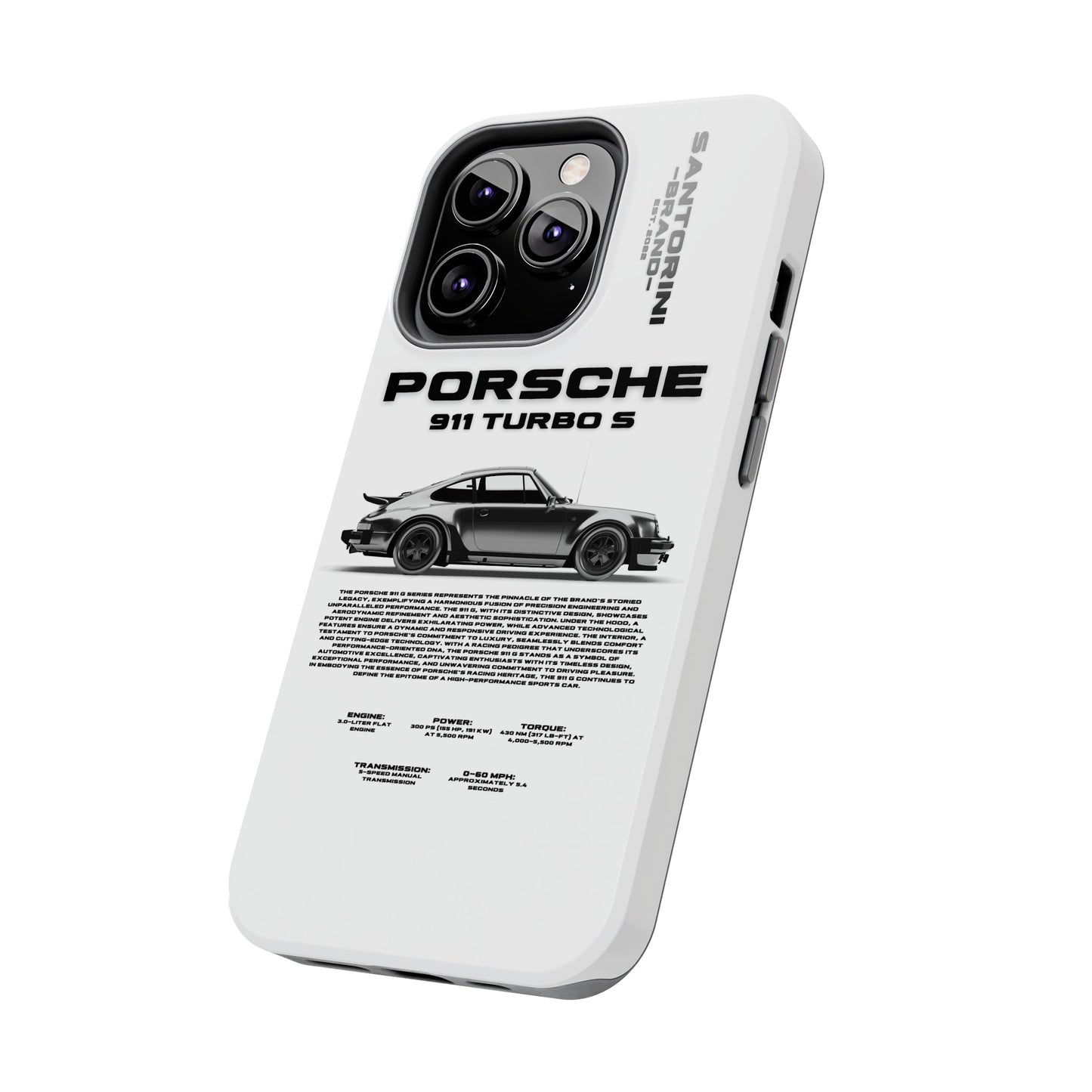 "911 Turbo" White Case