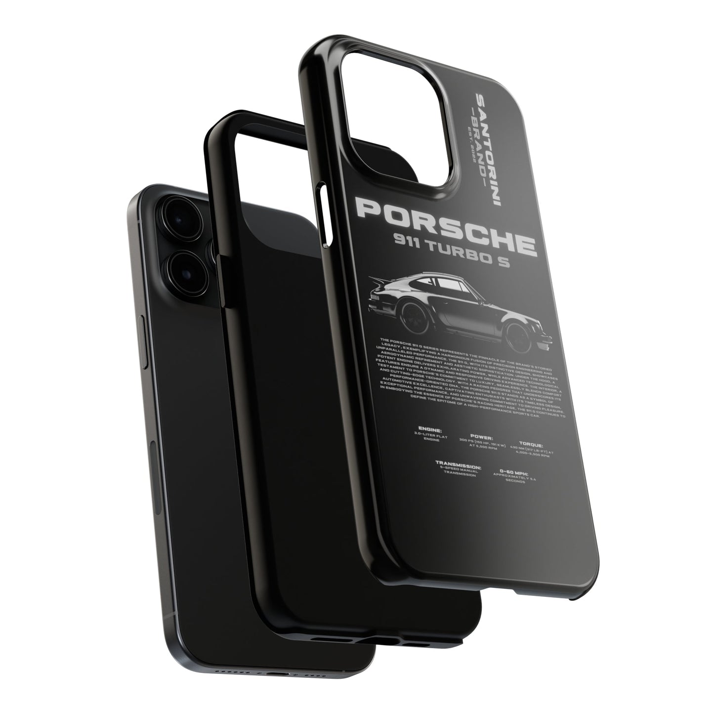 "911 Turbo" Black Case
