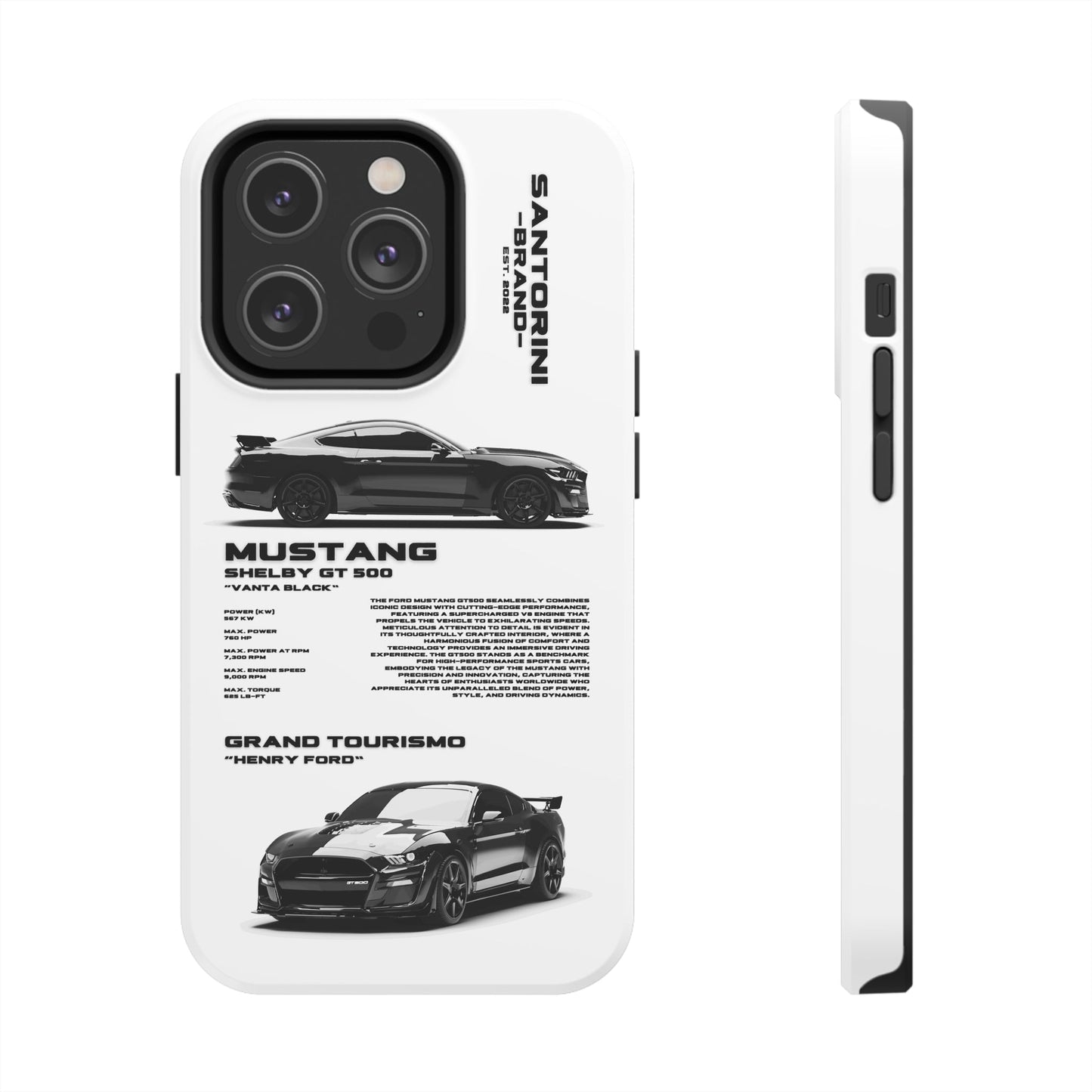 "Mustang" White Case