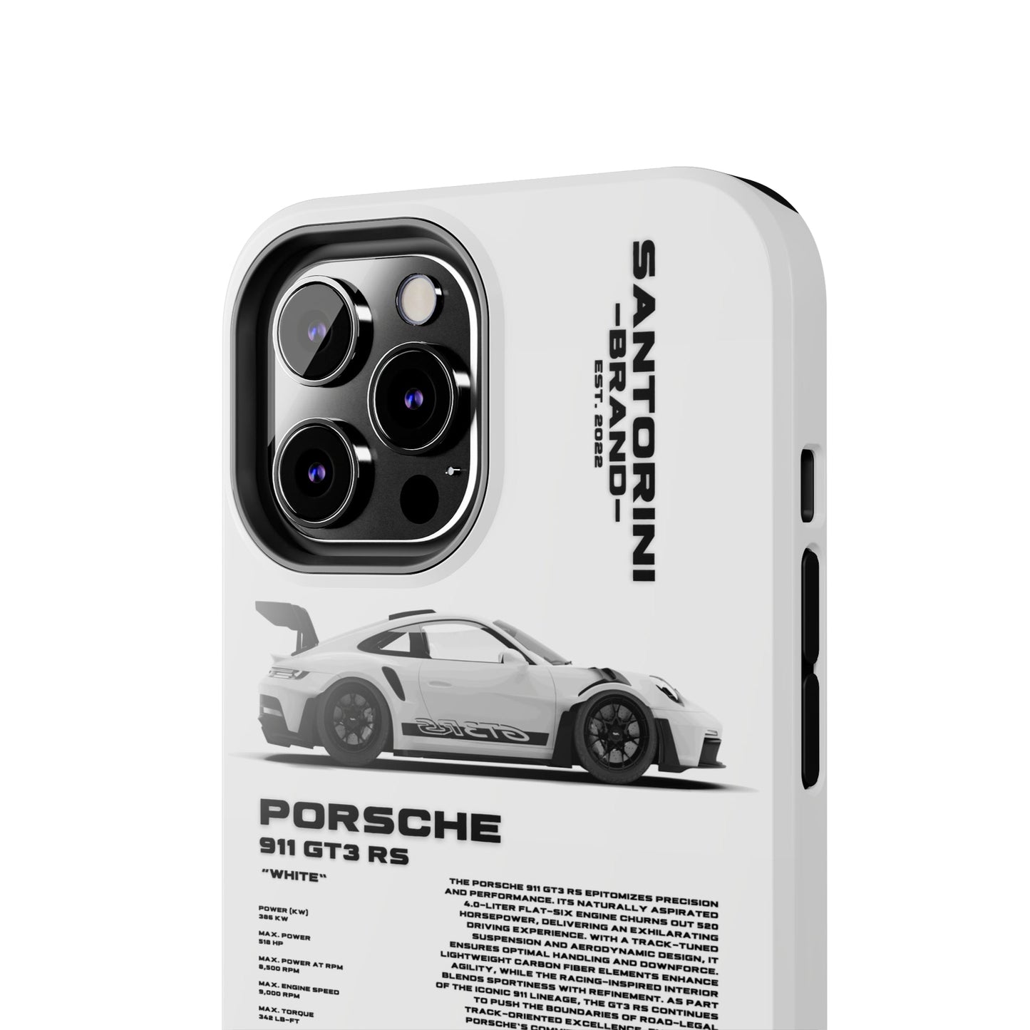 "GT3 RS" White Case