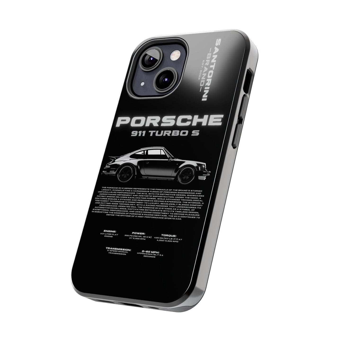 "911 Turbo" Black Case