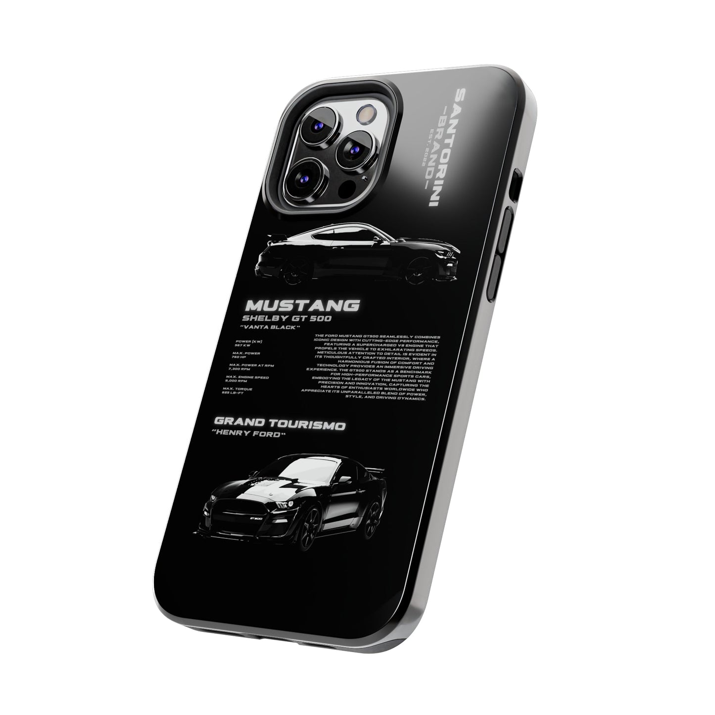 "Mustang" Black Case