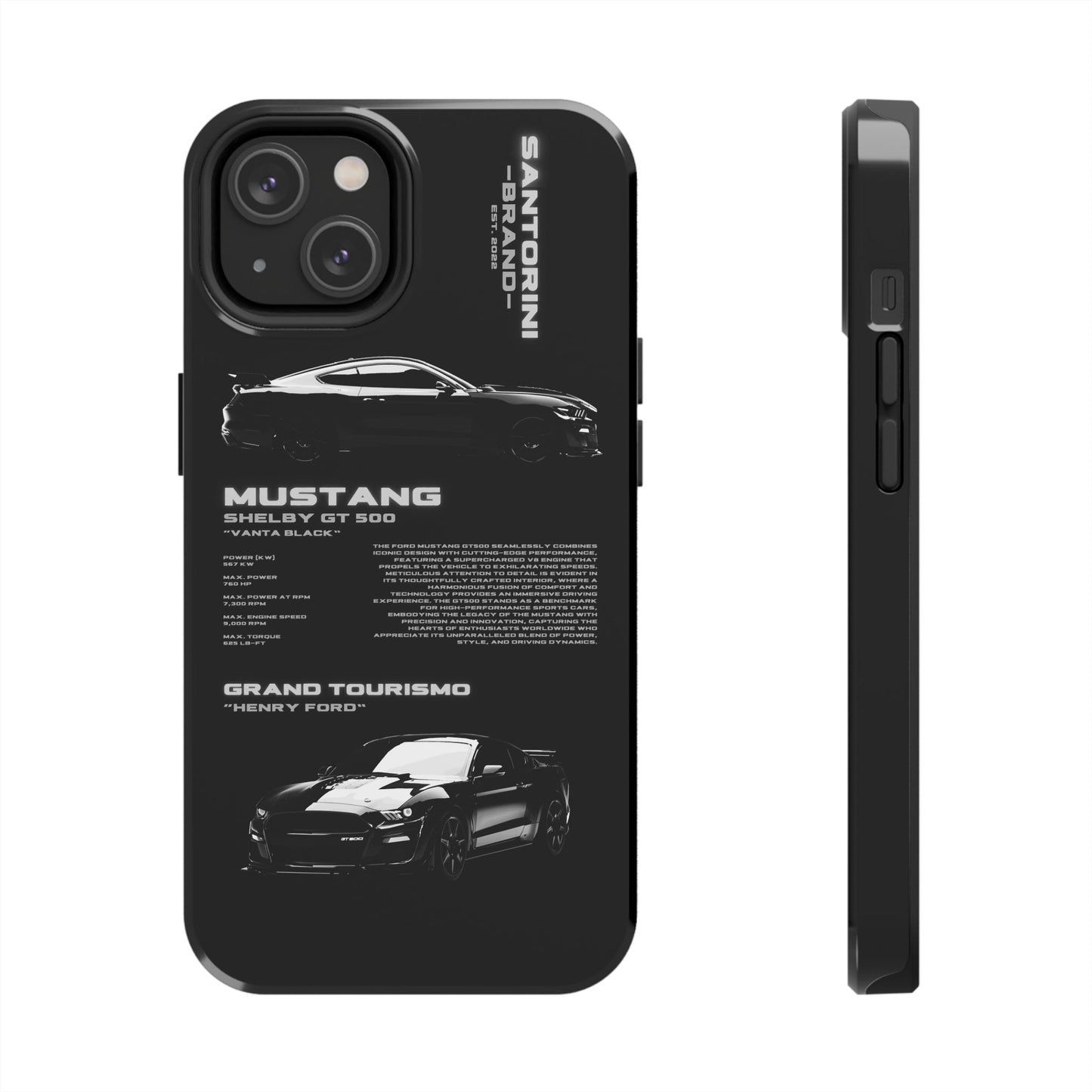 "Mustang" Black Case