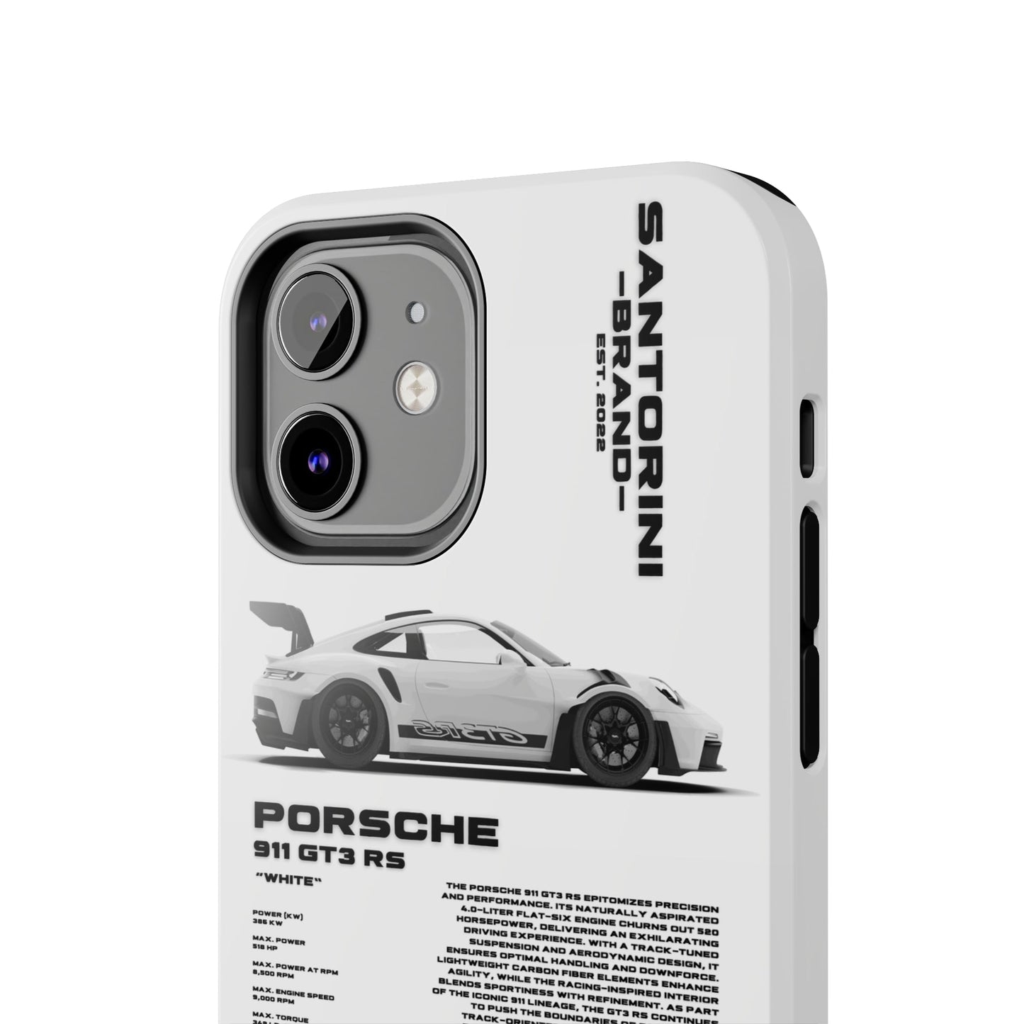"GT3 RS" White Case